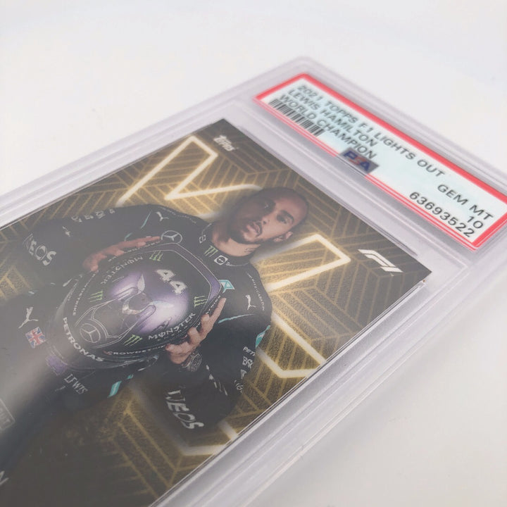 PSA 10 - Lewis Hamilton - Drivers - Base Card
