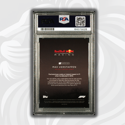 PSA 10 - Max Verstappen - Drivers - Base Card