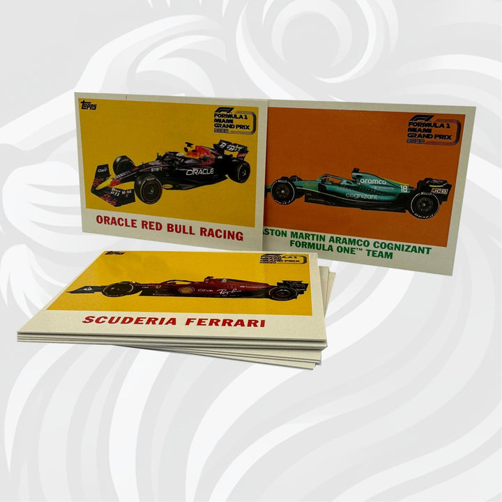 Topps独家：2022年F1迈阿密大奖赛 - 全车手10张卡牌套装