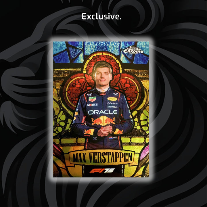 Max Verstappen #2/9 - The Grail - 2025 Topps Chrome F1 75