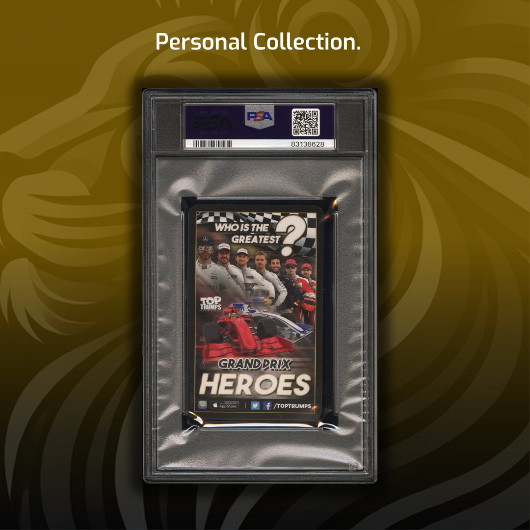 PSA 10 - Rookie Card - Max Verstappen - 0 Wins - Top Trumps - 2016 Grand Prix Heroes