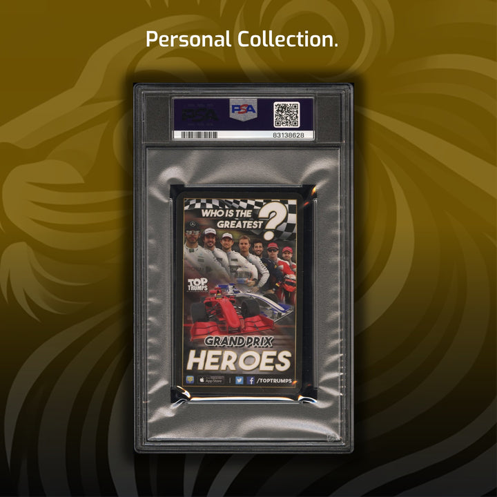 PSA 10 - Rookie Card - Max Verstappen - 0 Wins - Top Trumps - 2016 Grand Prix Heroes