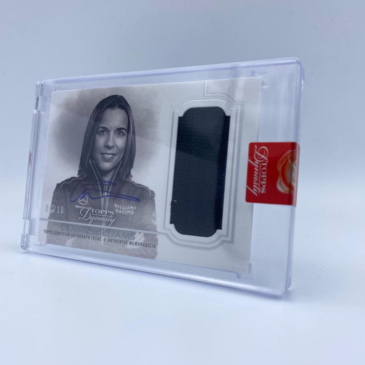 01/10 - Claire Williams #DAP-CWP - Williams Racing - Dynasty Autograph Patch