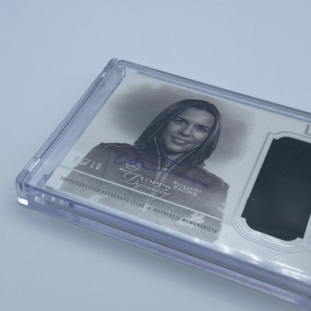 01/10 - Claire Williams #DAP-CWP - Williams Racing - Dynasty Autograph Patch
