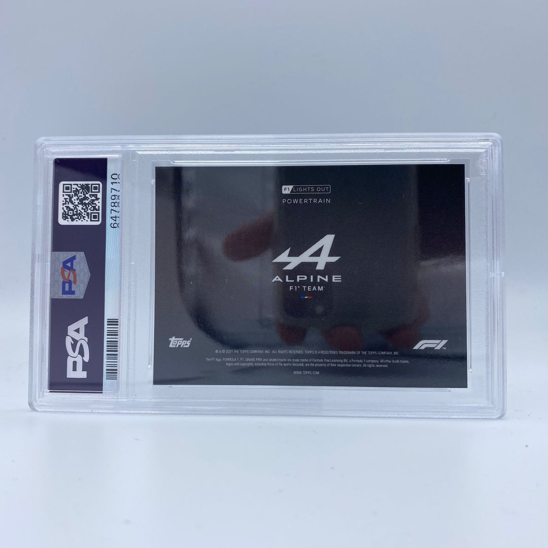 PSA 9 - 03/10 Alpine F1 Team - Powertrain -  Red Parallel