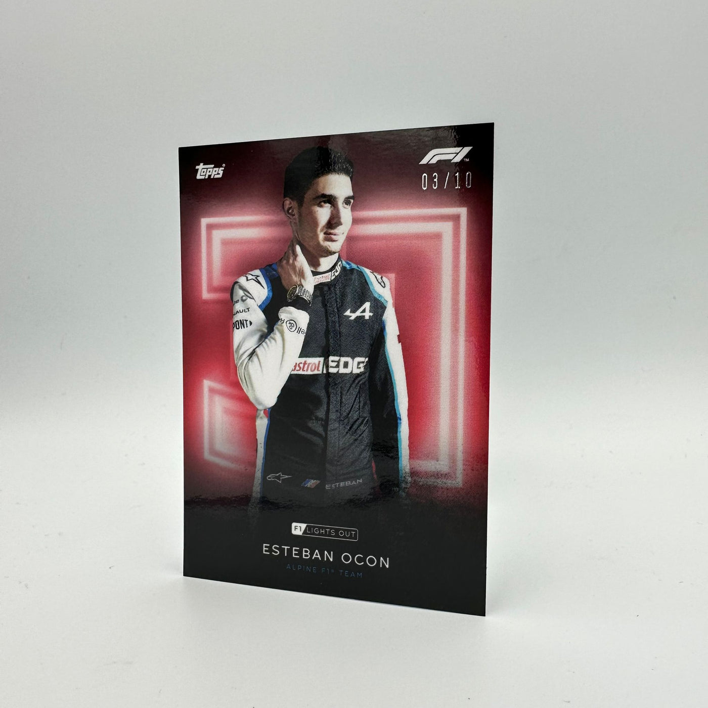 03/10 Esteban Ocon - Drivers - Red Parallel