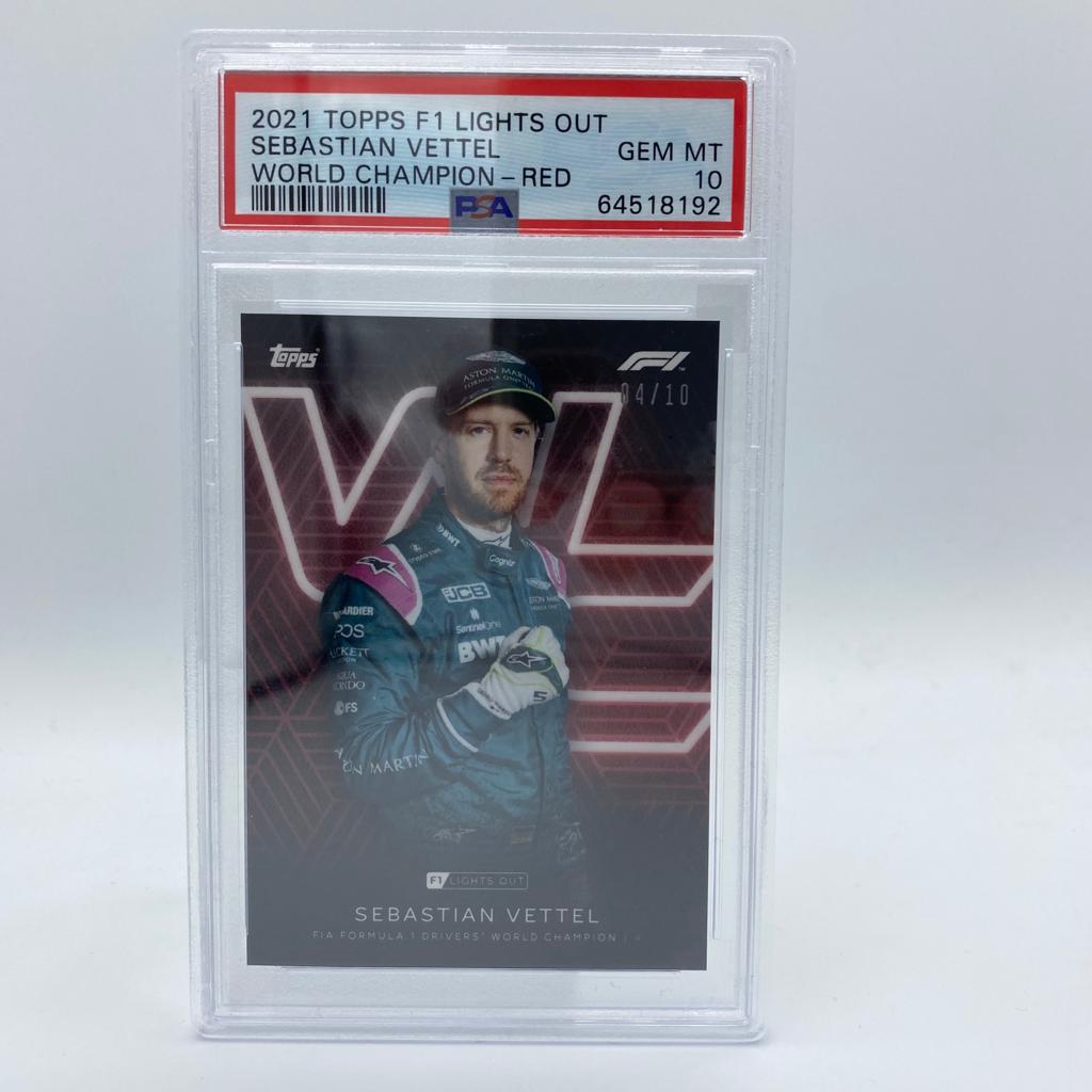 PSA 10 - 04/10 Sebastian Vettel - Drivers World Champion