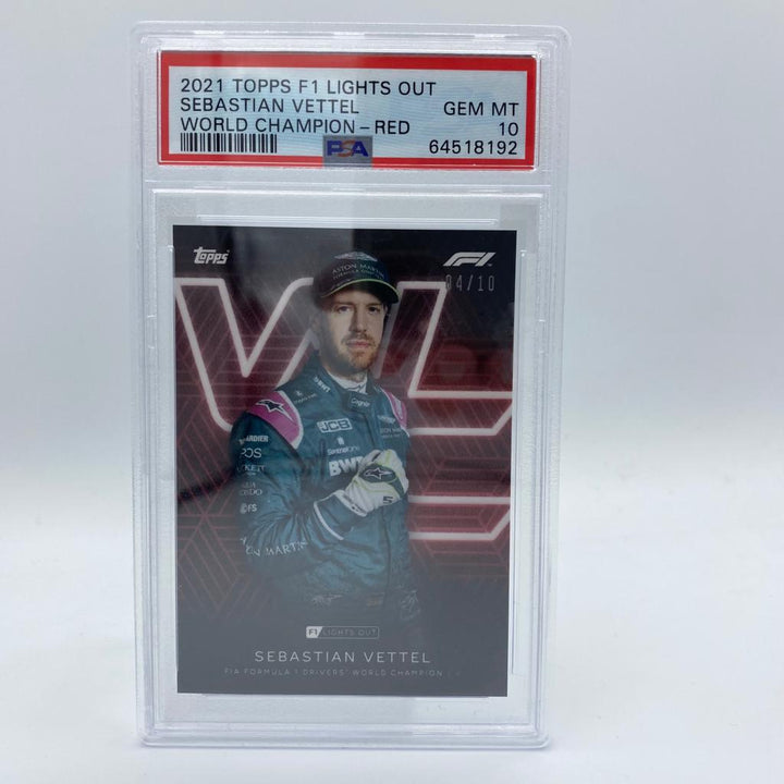PSA 10 - 04/10 Sebastian Vettel - Drivers World Champion