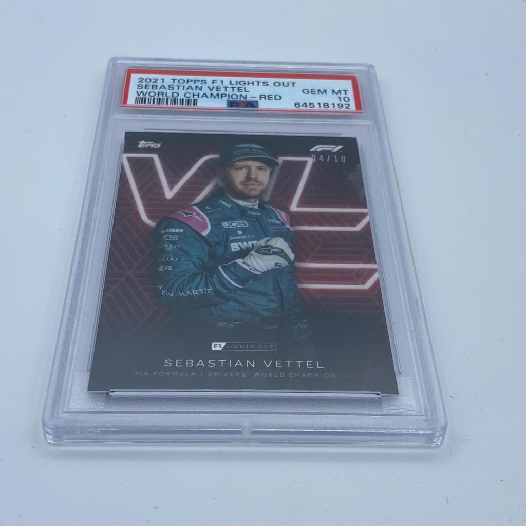 PSA 10 - 04/10 Sebastian Vettel - Drivers World Champion
