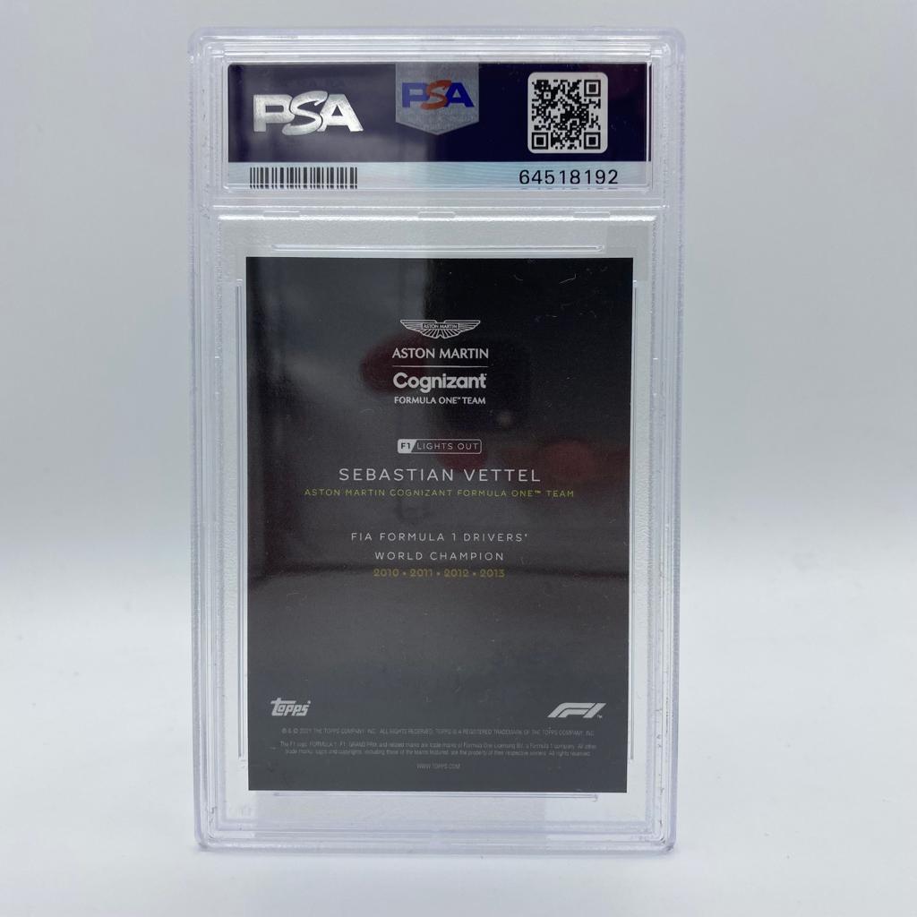 PSA 10 - 04/10 Sebastian Vettel - Drivers World Champion