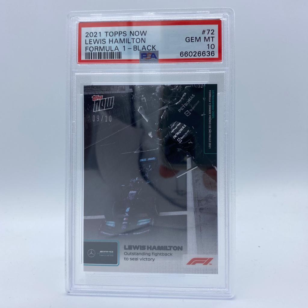 PSA 10 - 09/10 Lewis Hamilton  - Outstanding fighback to seal victory #72
