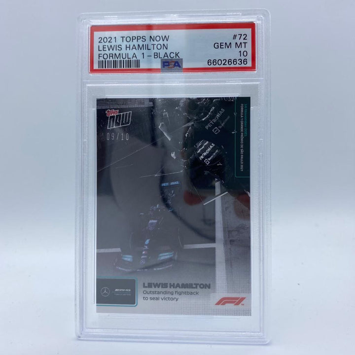 PSA 10 - 09/10 Lewis Hamilton  - Outstanding fighback to seal victory #72