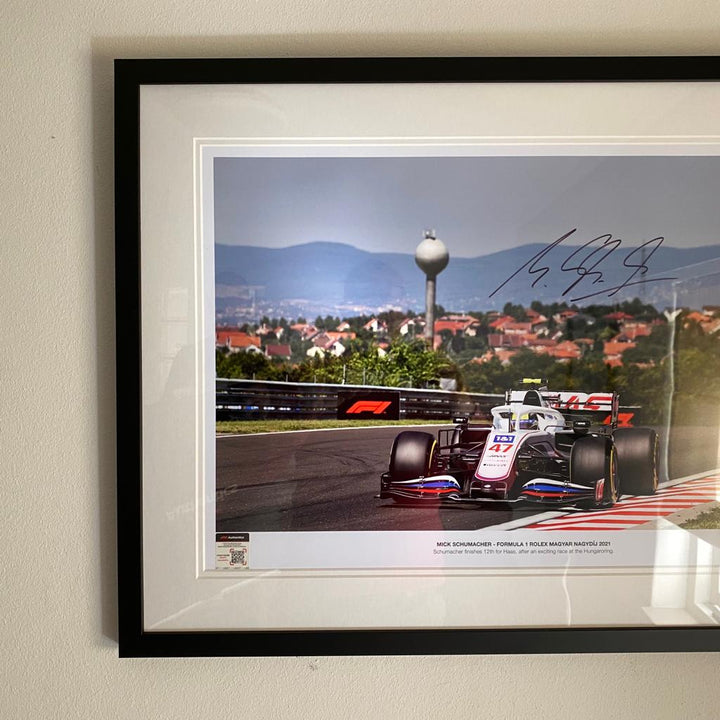 11/100 – Signed, F1 Official - Mick Schumacher, Hungaroring 2021