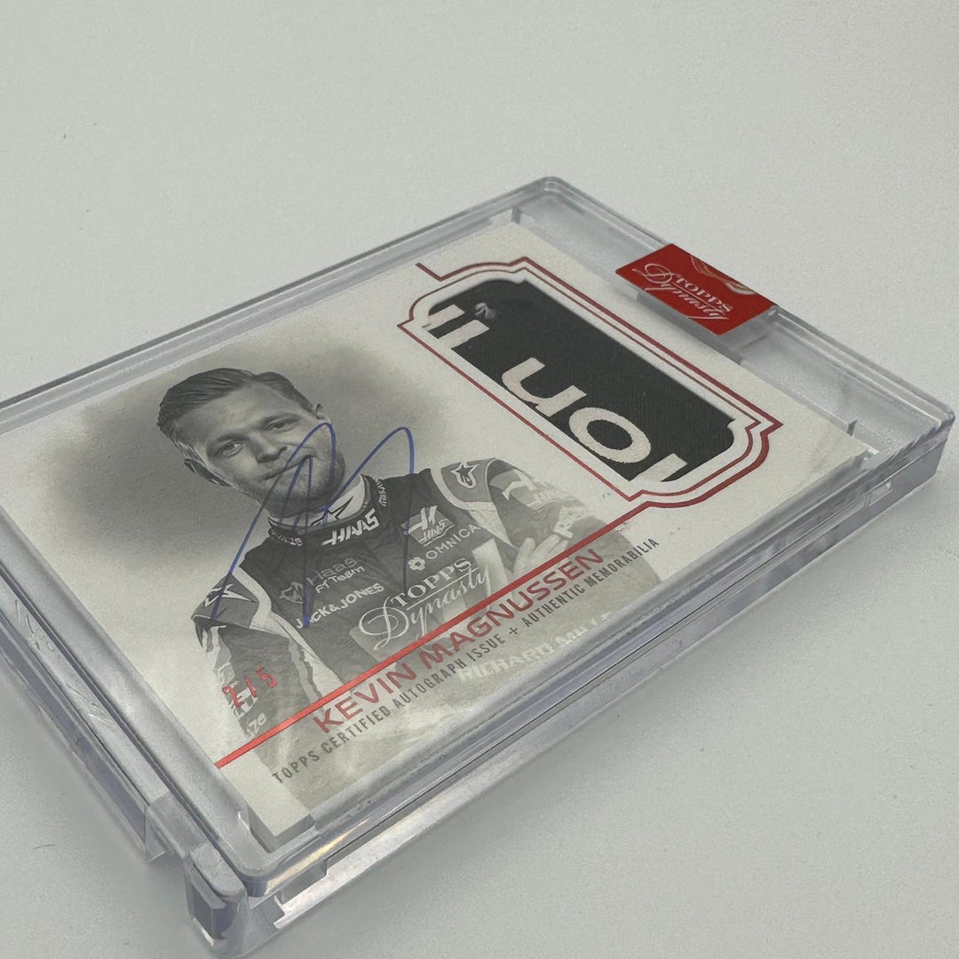 2/5 Kevin Magnussen - Haas F1 Team - Dynasty Autograph Patch IKM