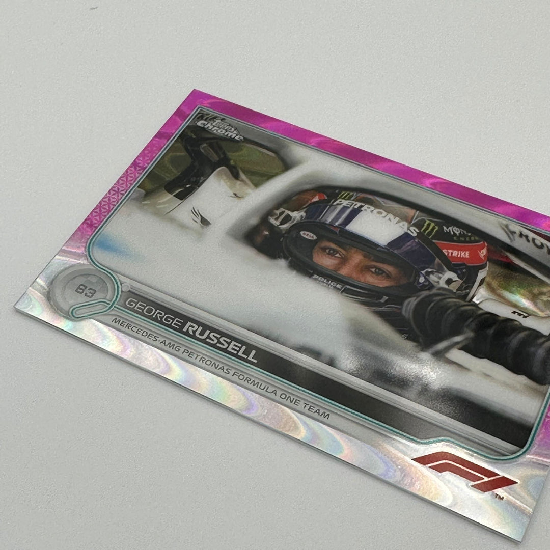 57/75 - George Russell - Pink Refractor #19