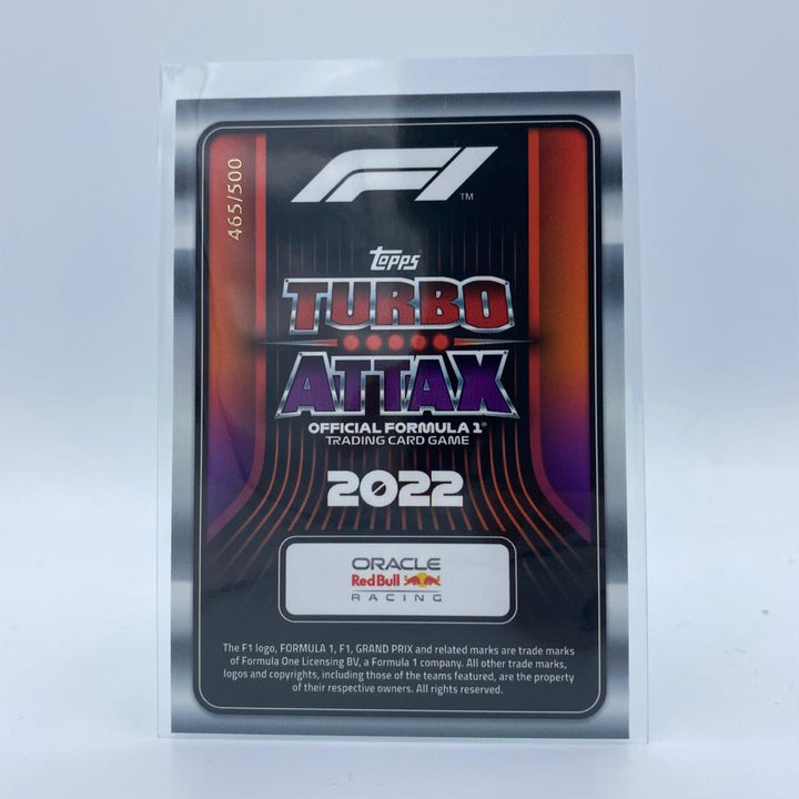 465/500 Max Verstappen #291 - 2021 Race Winner - Turbo Attax 2022