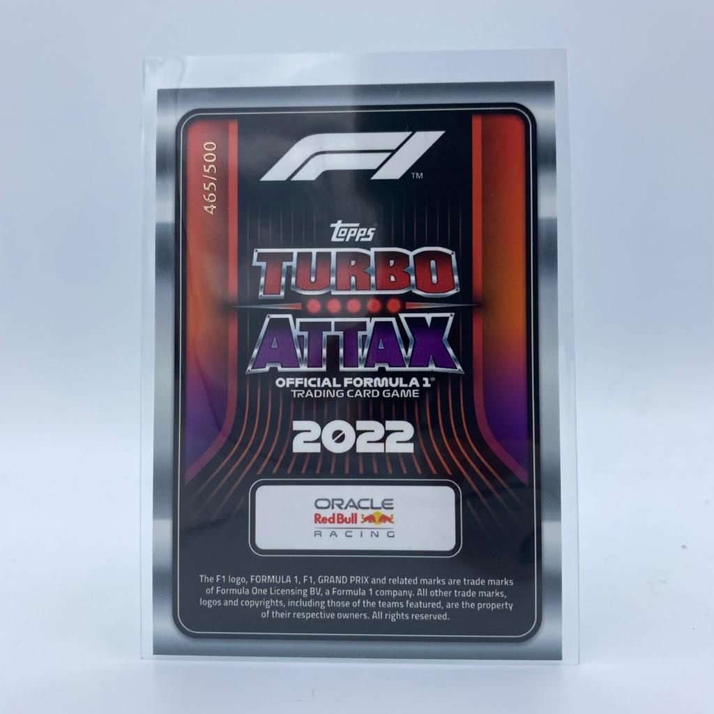 465/500 Max Verstappen #291 - 2021 Race Winner - Turbo Attax