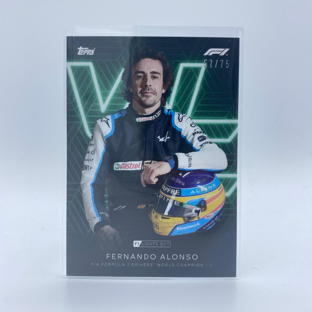 /75 Fernando Alonso - Drivers World Champion