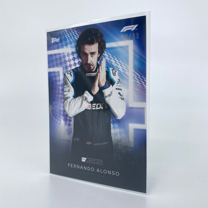 /99 Fernando Alonso - Drivers -  Blue Parallel