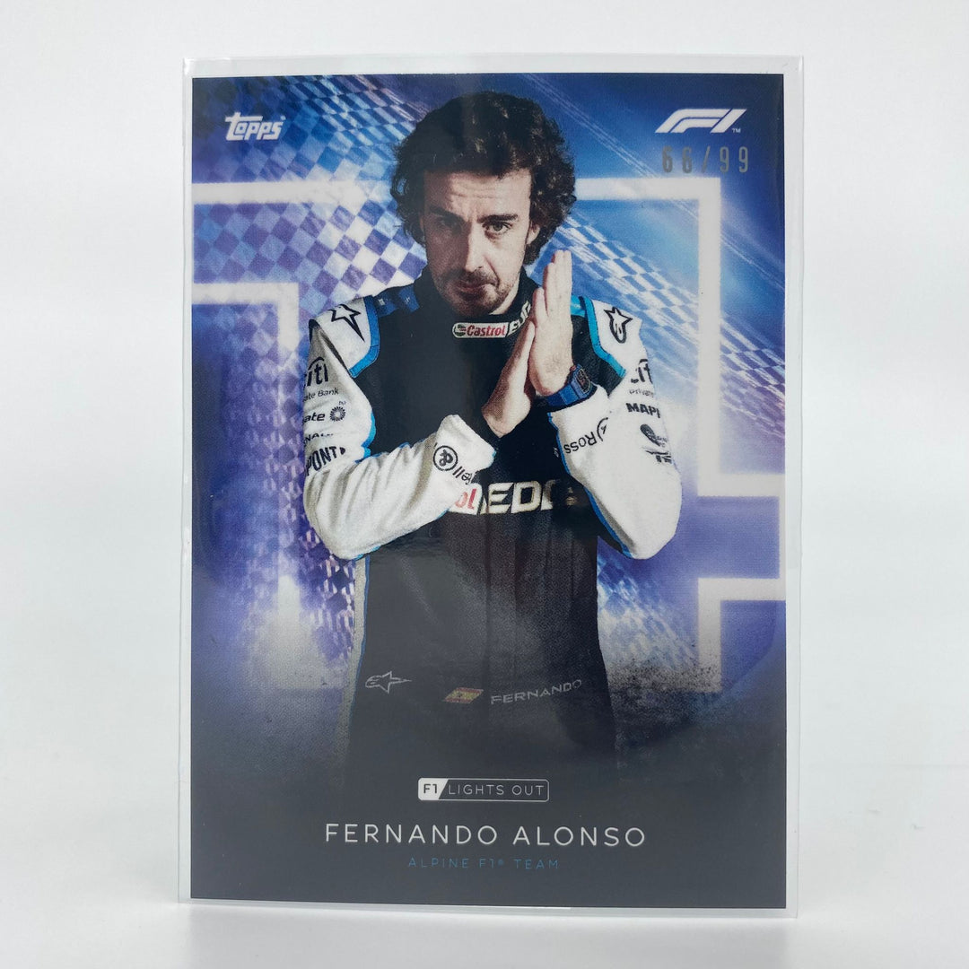 /99 Fernando Alonso - Drivers -  Blue Parallel
