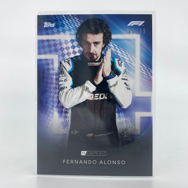 /99 Fernando Alonso - Drivers -  Blue Parallel
