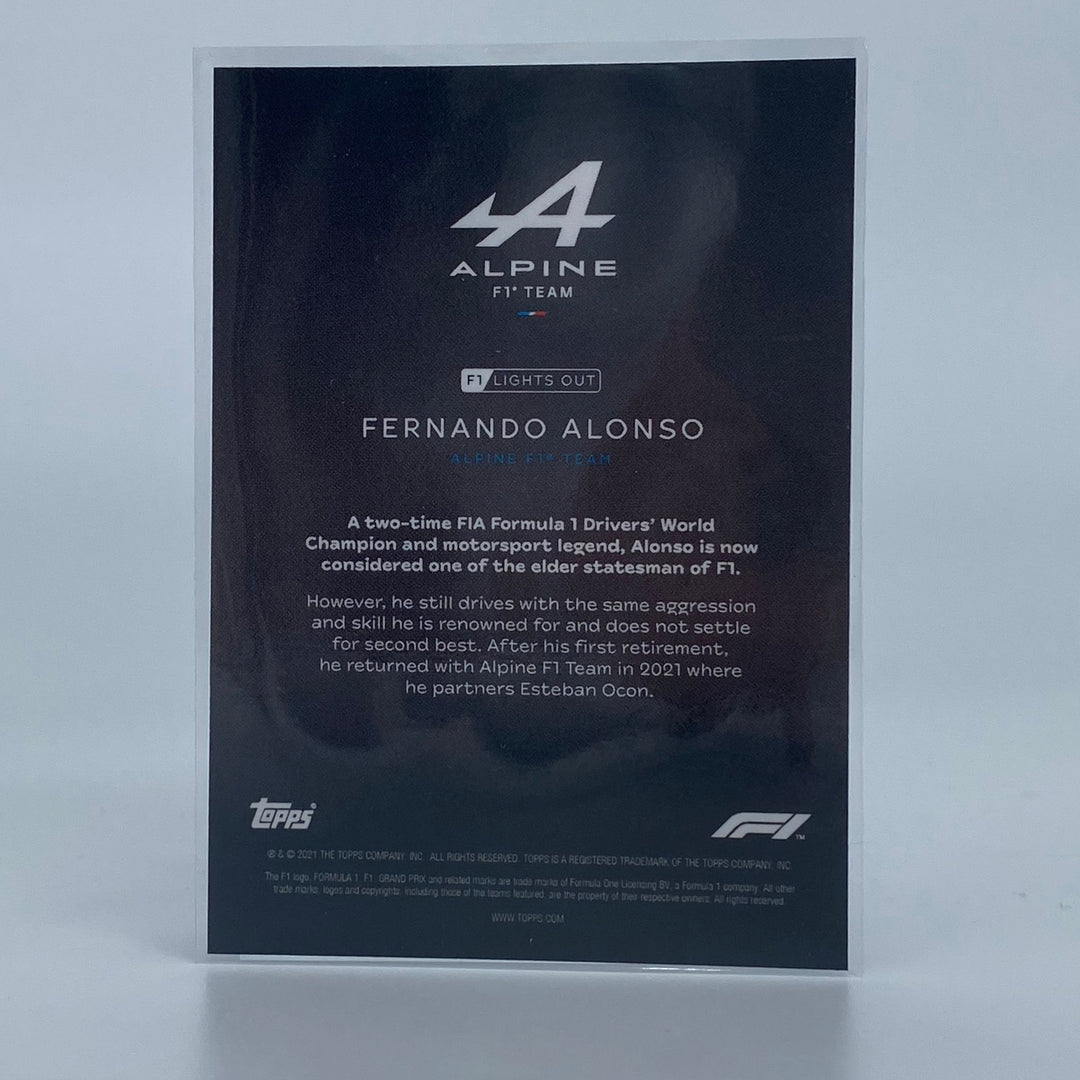 /99 Fernando Alonso - Drivers -  Blue Parallel