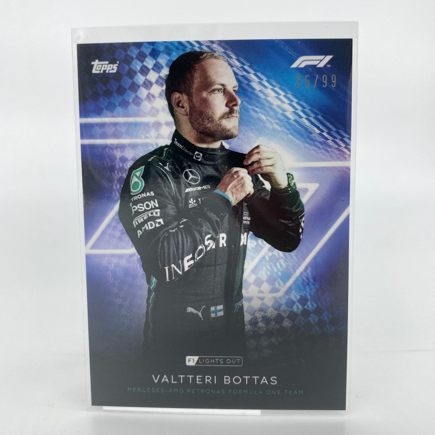 /99 Valtteri Bottas - Drivers -  Blue Parallel