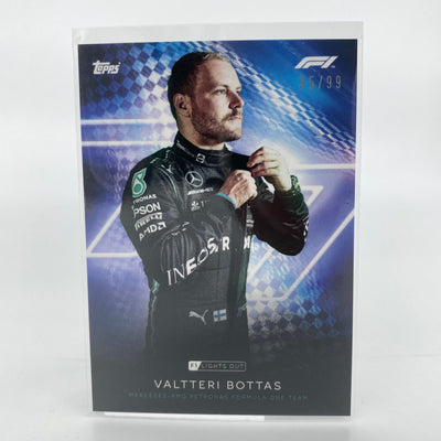 /99 Valtteri Bottas - Drivers -  Blue Parallel