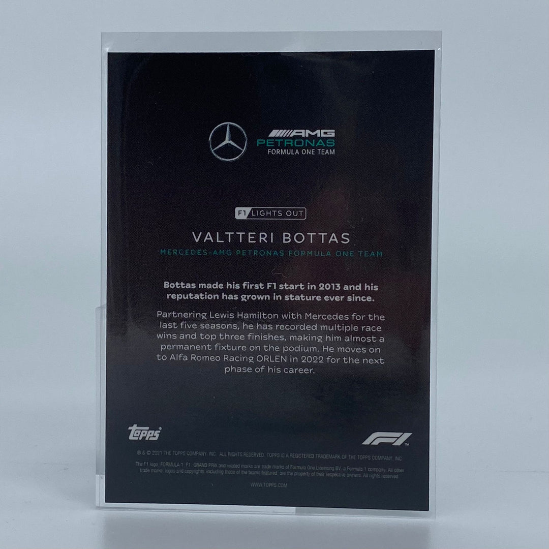 /99 Valtteri Bottas - Drivers -  Blue Parallel