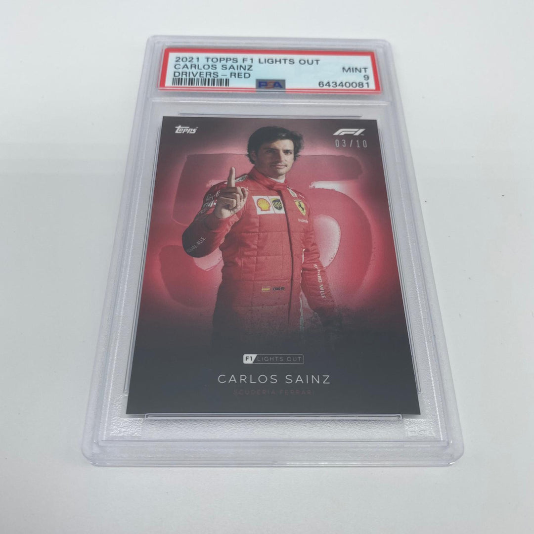 PSA 9 - 03/10 Carlos Sainz - Drivers - Red Parallel