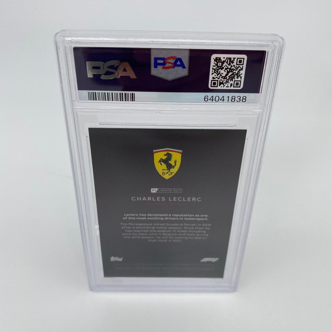 PSA 10 - 28/75 Charles Leclerc - Drivers - Green Parallel