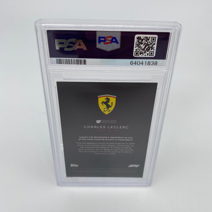 PSA 10 - 28/75 Charles Leclerc - Drivers - Green Parallel