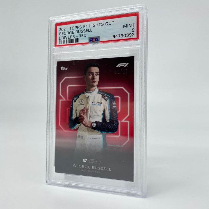 PSA 9 - 08/10 George Russell - Drivers - Red Parallel
