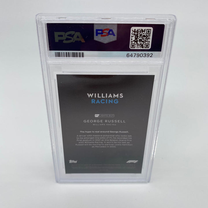 PSA 9 - 08/10 George Russell - Drivers - Red Parallel