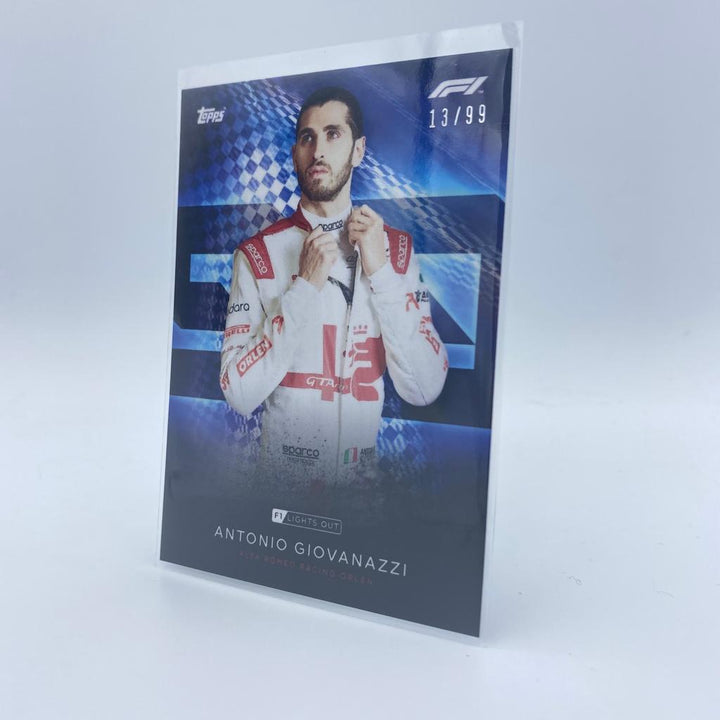 /99 Antonio Giovinazzi - Drivers - Blue Parallel