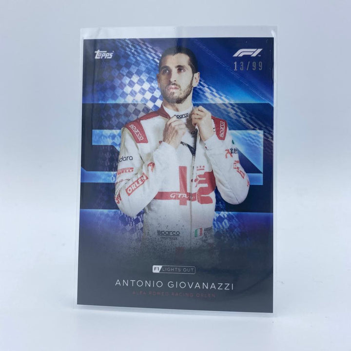 /99 Antonio Giovinazzi - Drivers - Blue Parallel