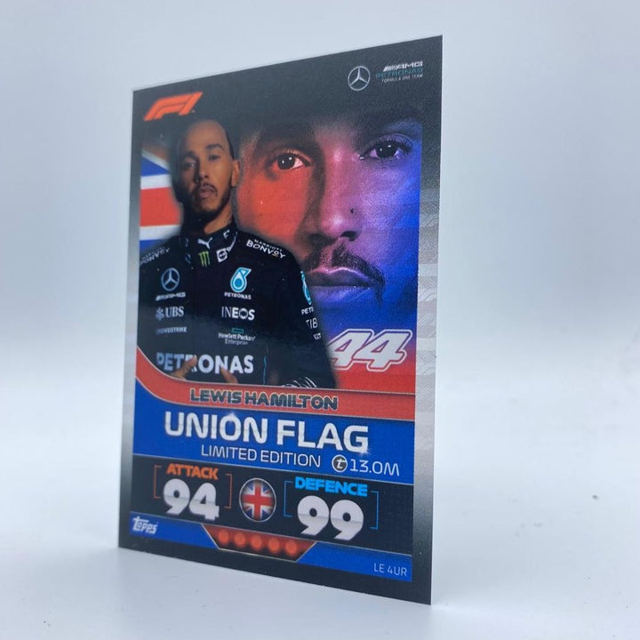 Lewis Hamilton - Union Flag #LE4UR- Turbo Attax 2022