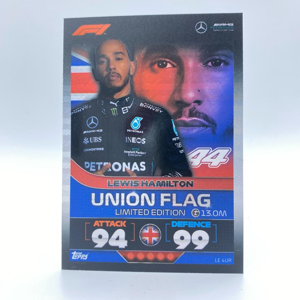 Lewis Hamilton - Union Flag #LE4UR- Turbo Attax 2022