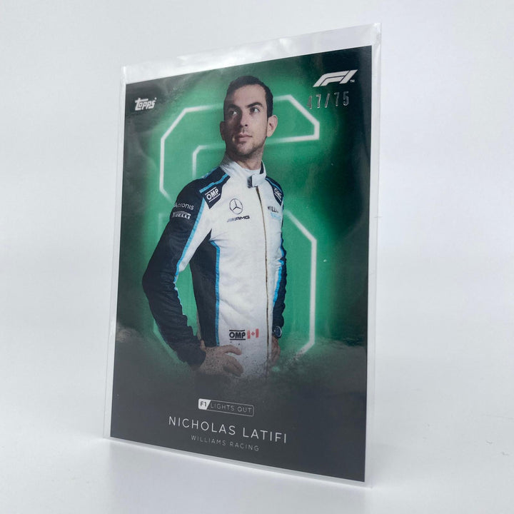 /75 Nicholas Latifi - Drivers - Green Parallel