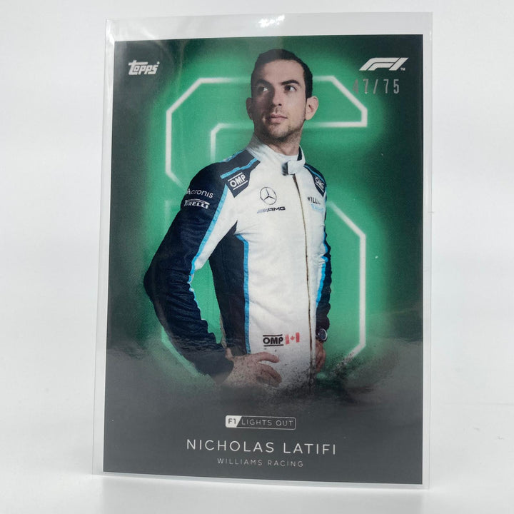 /75 Nicholas Latifi - Drivers - Green Parallel