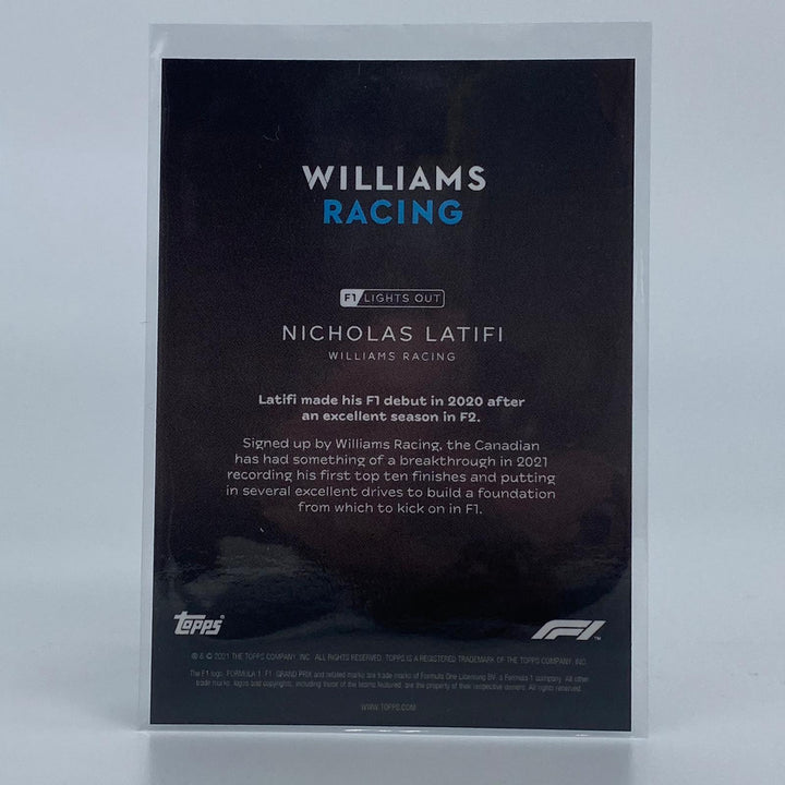 /75 Nicholas Latifi - Drivers - Green Parallel