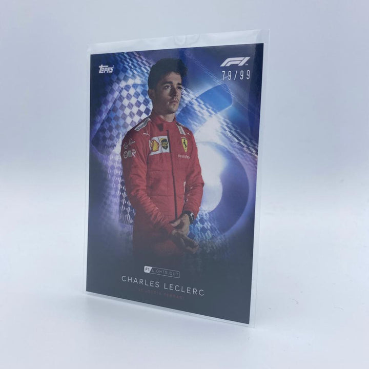 /99 Charles Leclerc - Drivers -  Blue Parallel