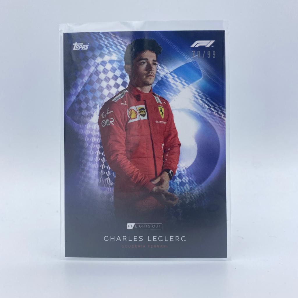 /99 Charles Leclerc - Drivers -  Blue Parallel