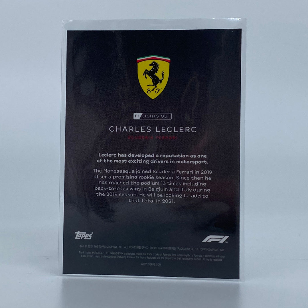/99 Charles Leclerc - Drivers -  Blue Parallel