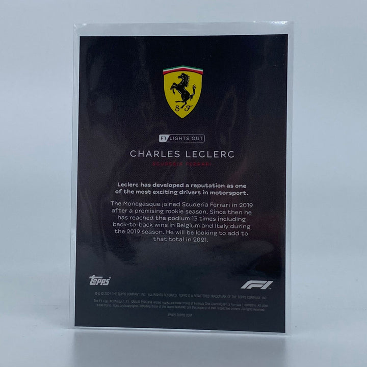 /99 Charles Leclerc - Drivers -  Blue Parallel