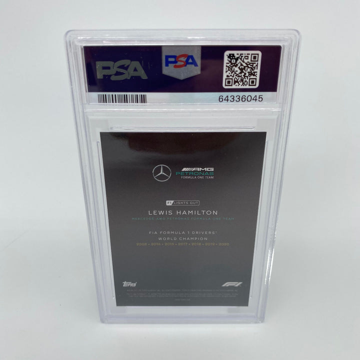PSA 9 - 14/25 Lewis Hamilton - Drivers World Champion