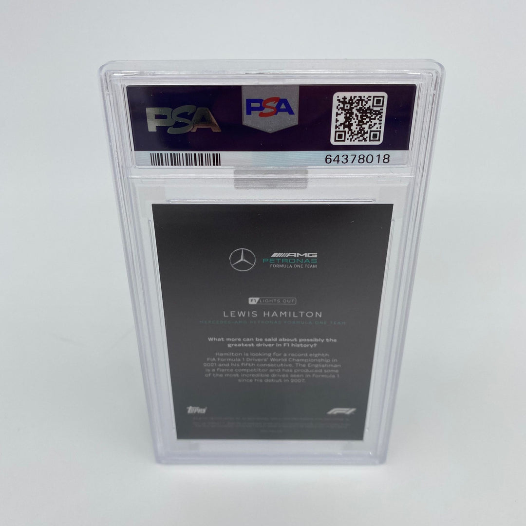 PSA 10 - 08/10 Lewis Hamilton - Drivers - Red Parallel