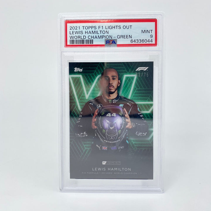 PSA 9 - 33/75 Lewis Hamilton - Drivers World Champion