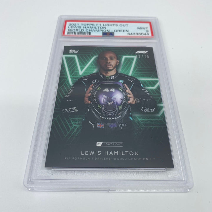 PSA 9 - 33/75 Lewis Hamilton - Drivers World Champion