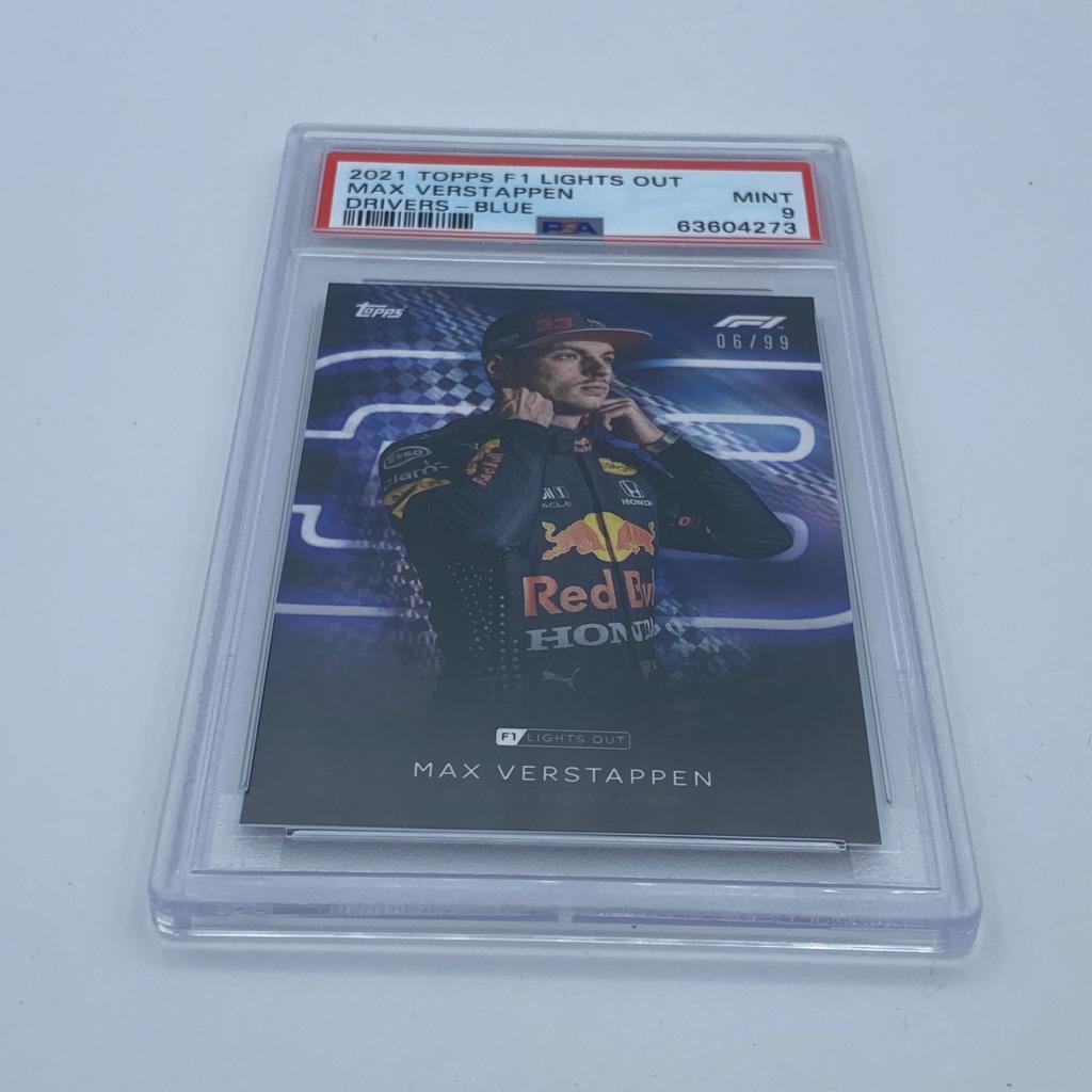 06/99 Max Verstappen - Drivers -  Blue Parallel